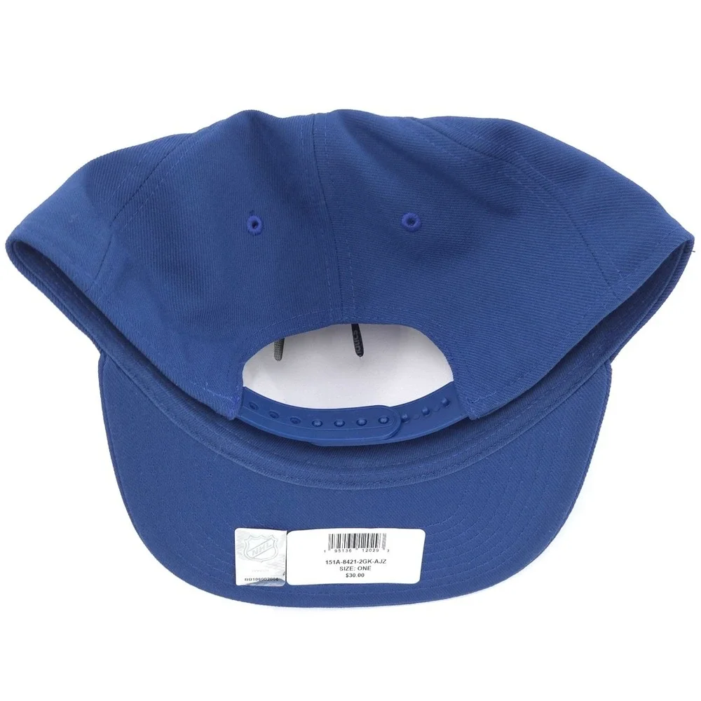 Fanatics Tampa Bay Lightning Hat Mens Blue NHL Snapback Flat Bill Adjustable NEW